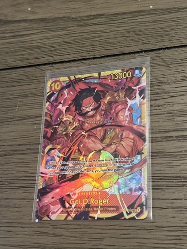 Gol D Roger OP09-118 SEC Secret Rare Emperors In The New World One Piece NM