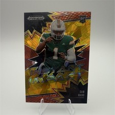 Panini Prizm Gold Draft Picks Cam Ward Miami Instant Impact Rookie II-CWD 2025
