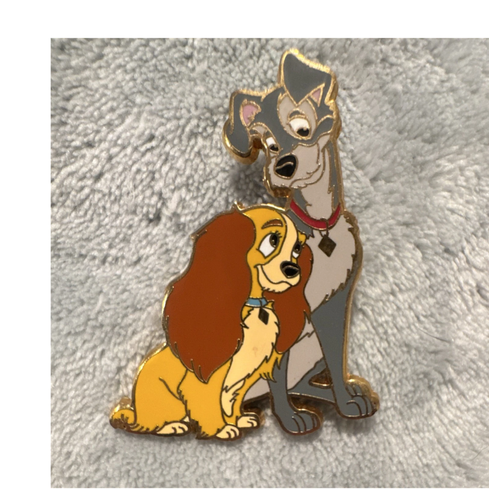 Disney Lady & the Tramp Lady and Tramp Trading Pin, Single, 2000