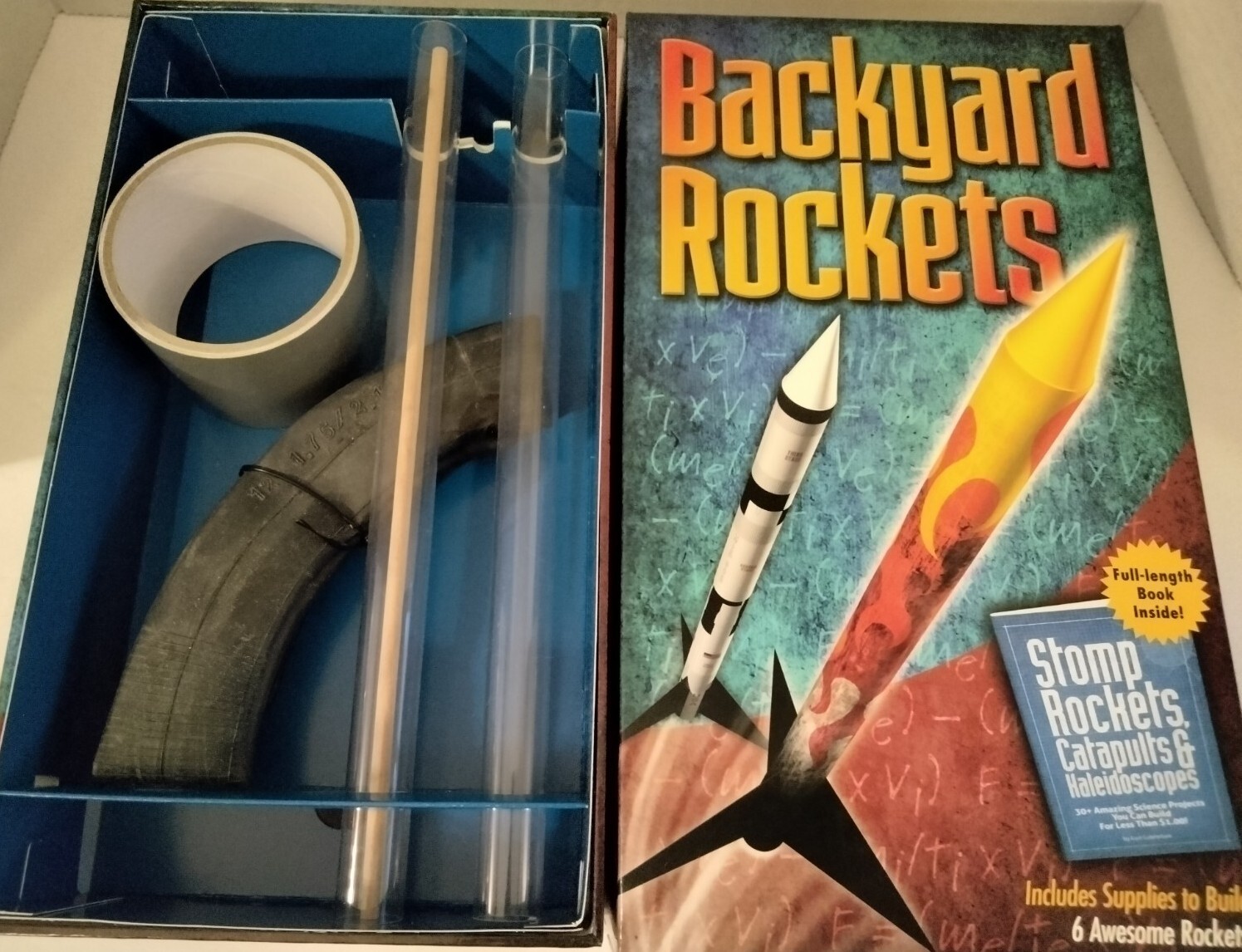 Backyard Stomp Rockets Kit-NEW- Build Launch SAFE Fun Constructive ...