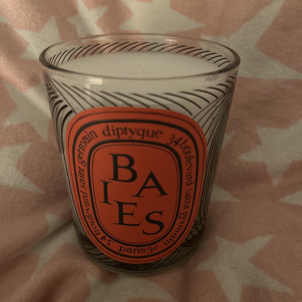 Diptyque Baies Dancing Ovals Graphic Collection Scented Candle 70g NWOB
