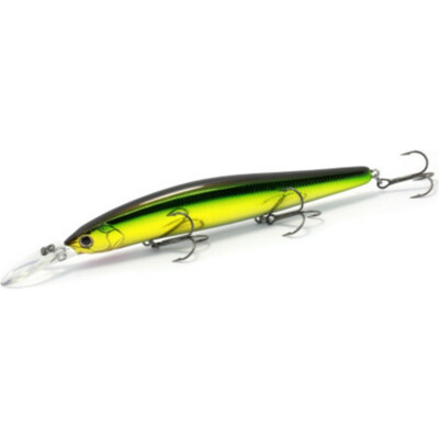 DAIWA STEEZ Minnow 125SP MR Twitching Suspending Jerkbait Lure #GREEN GOLD