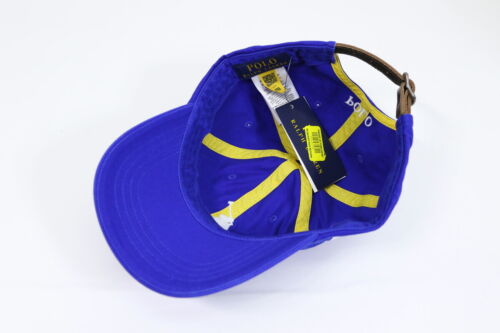 Polo Ralph Lauren Big Pony verstellbare Baseballkappe Mütze - blau mit weißem Pony - Bild 4 von 4