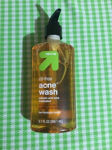 up and up acne wash