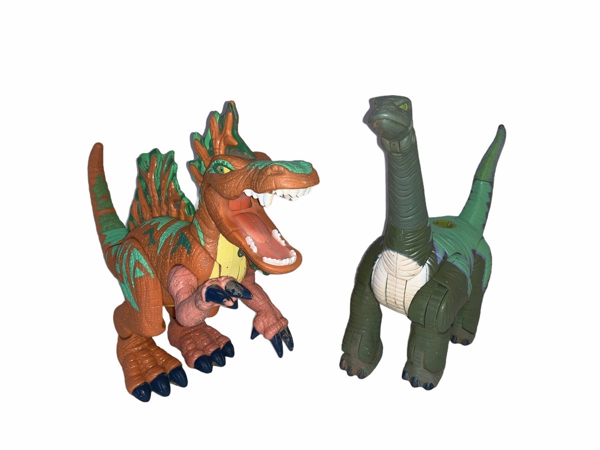 Mattel Imaginext 2004 Brontosaurus Dinosaur 2005 Ripper