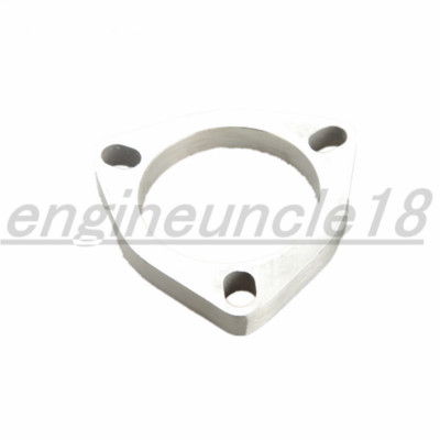 2.25'' 57mm ID SS304 Slotted Flange Exhaust Downpipe Pipe Catback Header 3 Bolt 
