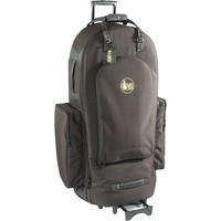 Gard 4/4 Small Frame Tuba Wheelie Bag 62-wbfsk Black Synthetic W/ Leather Trim Gard 4/4 Small Frame Tuba Wheelie Bag 62-wbfsk Black Synthetic W/ Leather Trim
