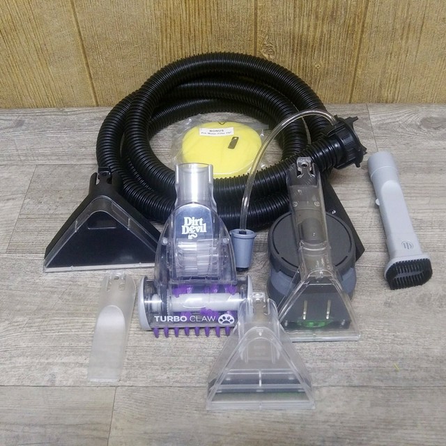 lightweight carpet cleaner with attachments