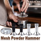 Coffee Machine Handle Needle Distributor Powder Press Tamper Tool 53/58mm AU Set