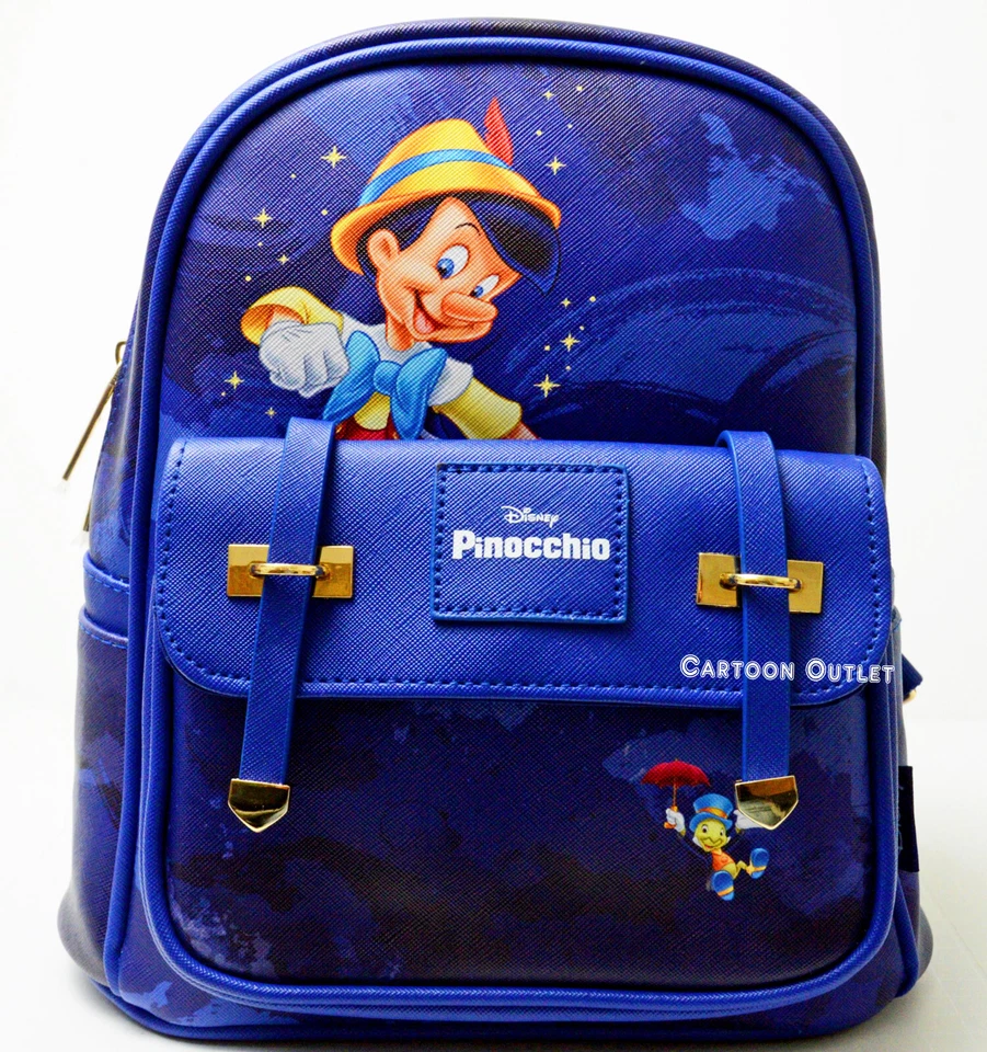 Disney Pinocho Pequeño Cricket Cartera Mochila 11" Bolso Mini Bolso Pequeño Regalo de Cumpleaños Foto 2 de 4