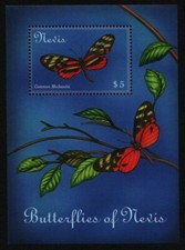 Nevis 2001 - Mi-Nr. Block 191 ** - MNH - Schmetterlinge / Butterflies