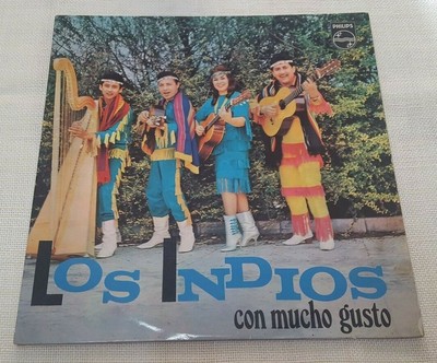 Los Indios   Con Mucho Gusto    LP Greece