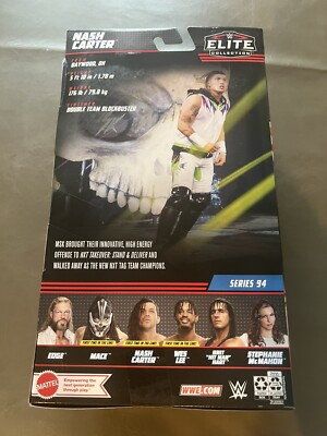 WWE Nash Carter Elite Collection Action Figure, 15,2 cm