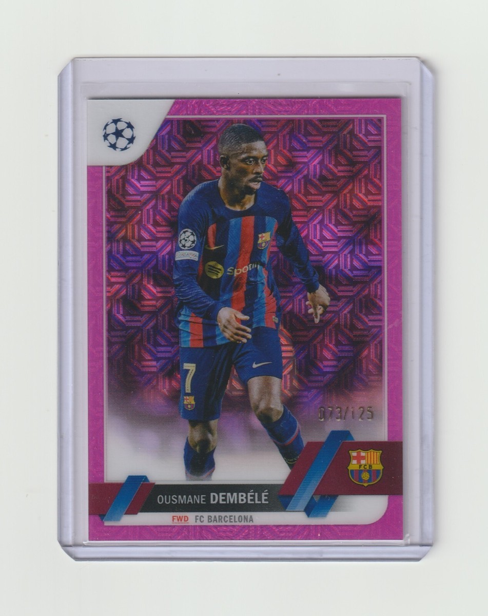 2022-23 TOPPS JAPAN UEFA FUCHSIA MOJO 072/125 [ OUSMANE DEMBELE