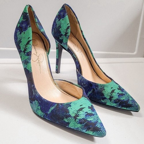 Jessica Simpson Floral Pumps Heels Size 