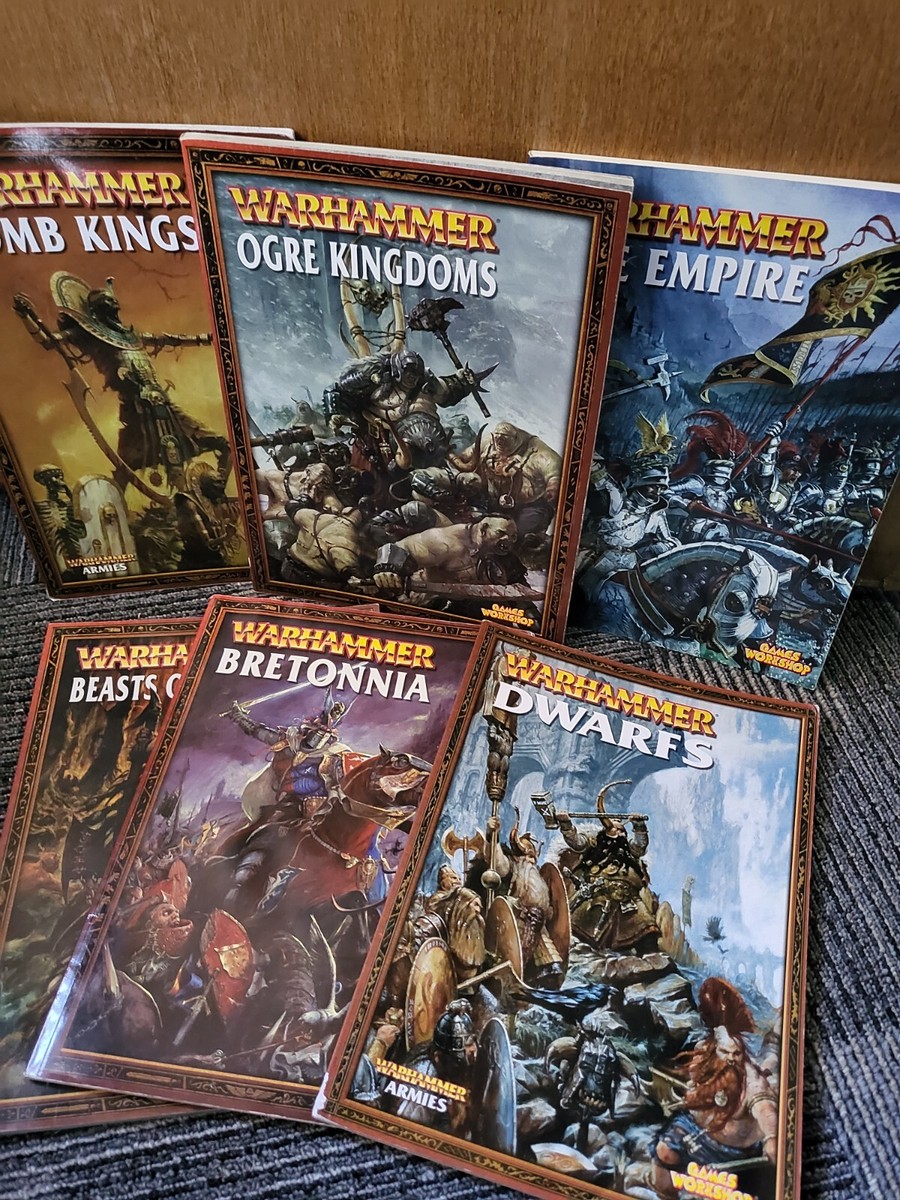 Warhammer Fantasy 6th 7th & 8th Edition Armies Books | eBay