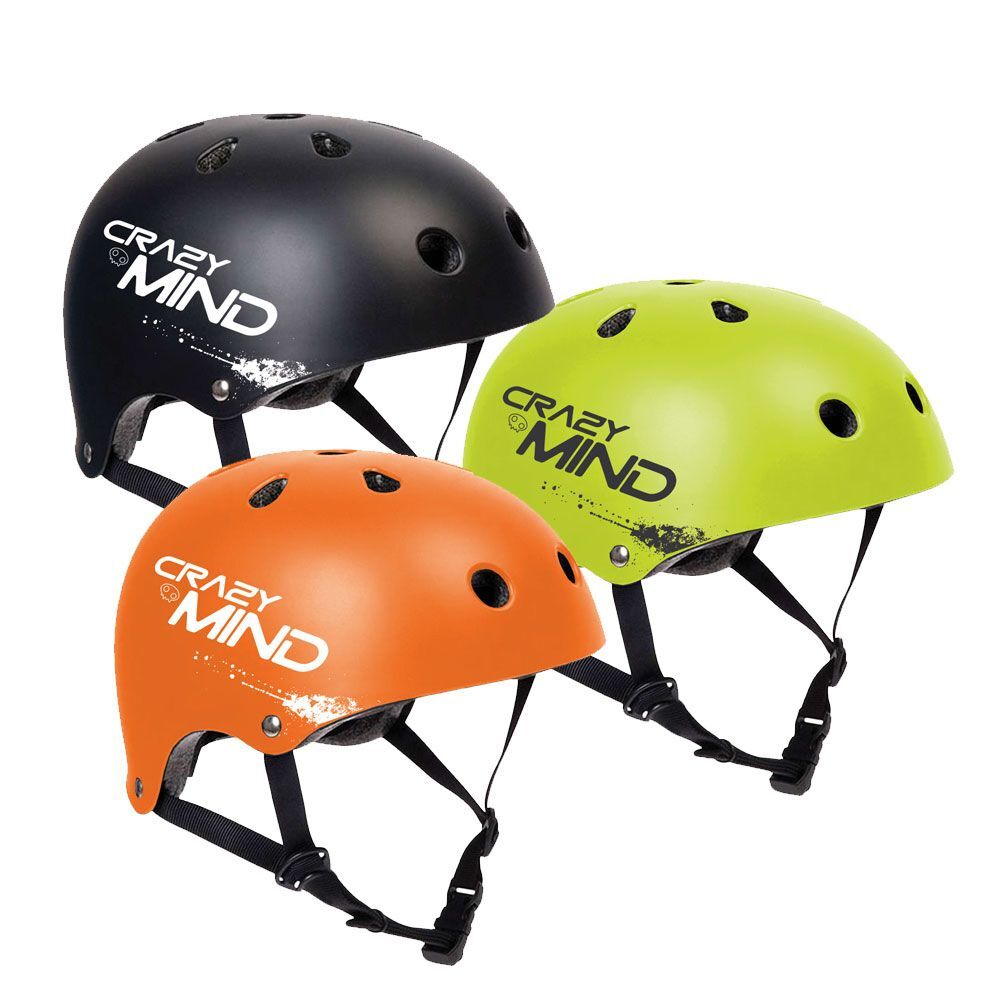 CASCO NEW CRAZY MIND con regolazione micrometrica (55-58cm)