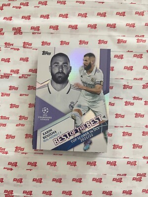 Karim Benzema 2022-23 Topps Club Competitions Best Of The Best BB