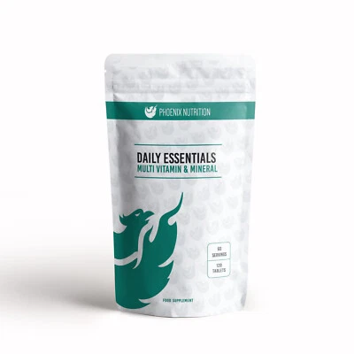 Daily Essentials Multi Vitamin and Mineral Tablets - Bioavailable Formulation