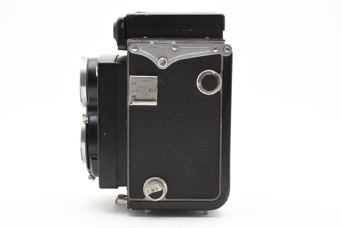 Exc W/Case ] Yashica Yashicaflex Model C Film Camera 80mm f3