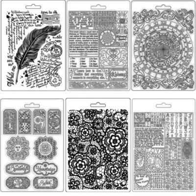 Stamperia A5 Soft Mixed Media Texture Impression Mould VARIOUS DESIGNS DEC 2021