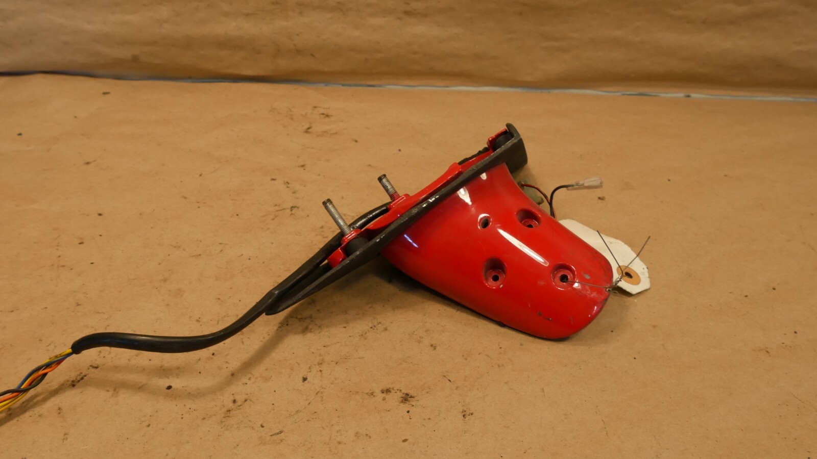 Ferrari 360 Modena Right Passenger Side Door Mirror Base Red OEM PN 65732010