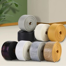 2M Length Self Adhesive Wall Skirting Border Sticker Waterproof Home Decor Craft