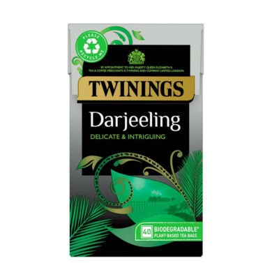 Twinings Darjeeling schwarzer Tee 40 Beutel