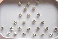 2 x Bindi Stone Women Married Girl Tattoo Indian Bindi Traditional Nose Stud