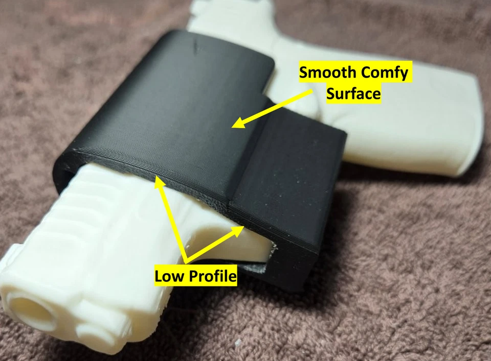 Funda guardaespaldas S&W 2.0 (380 acp) IWB en cintura oculta llevar hecha en EE. UU. Foto 4 de 4