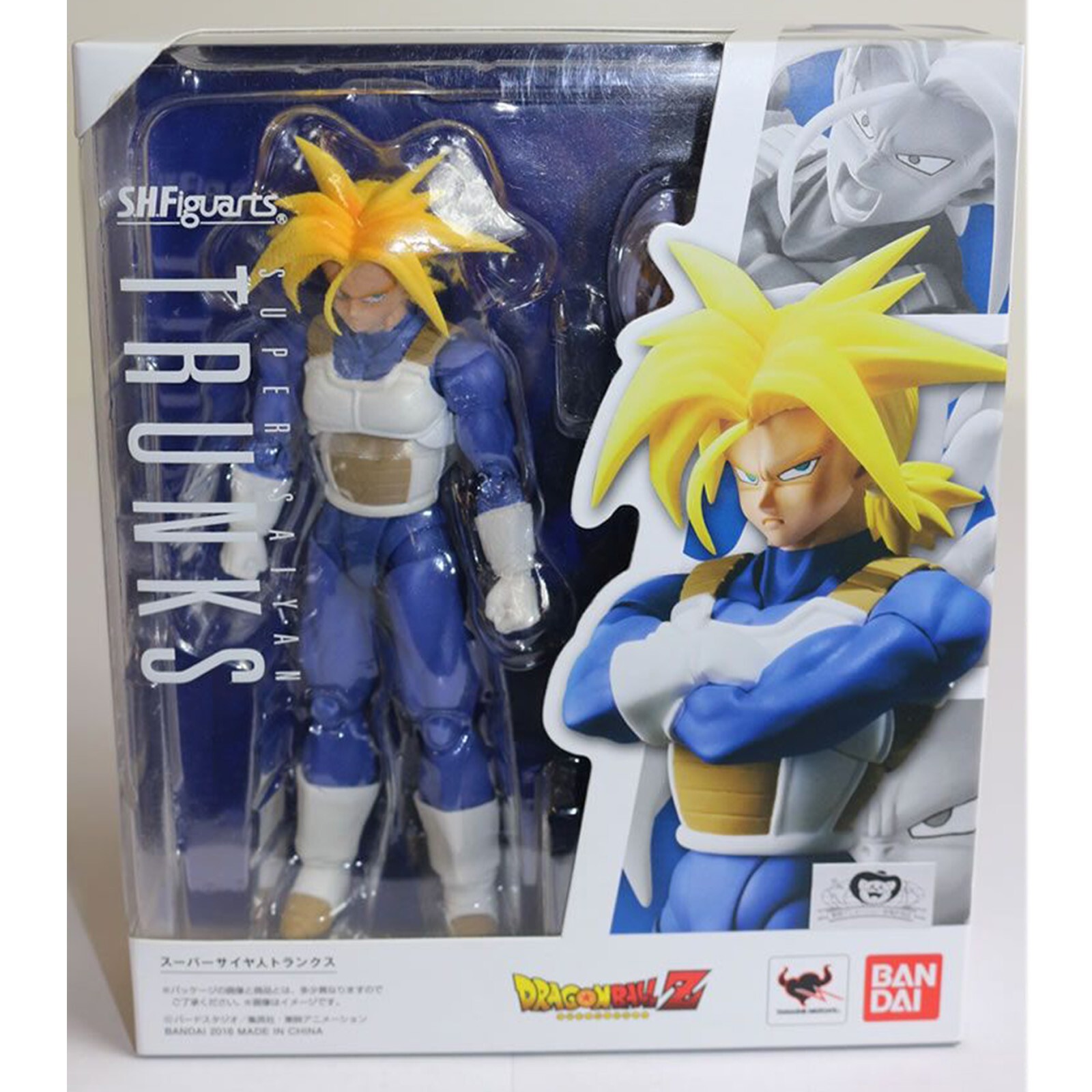 Figura de acción BANDAI S.H.Figuarts DRAGON BALL Z SUPER SAIYAN TRUNKS Japón ...