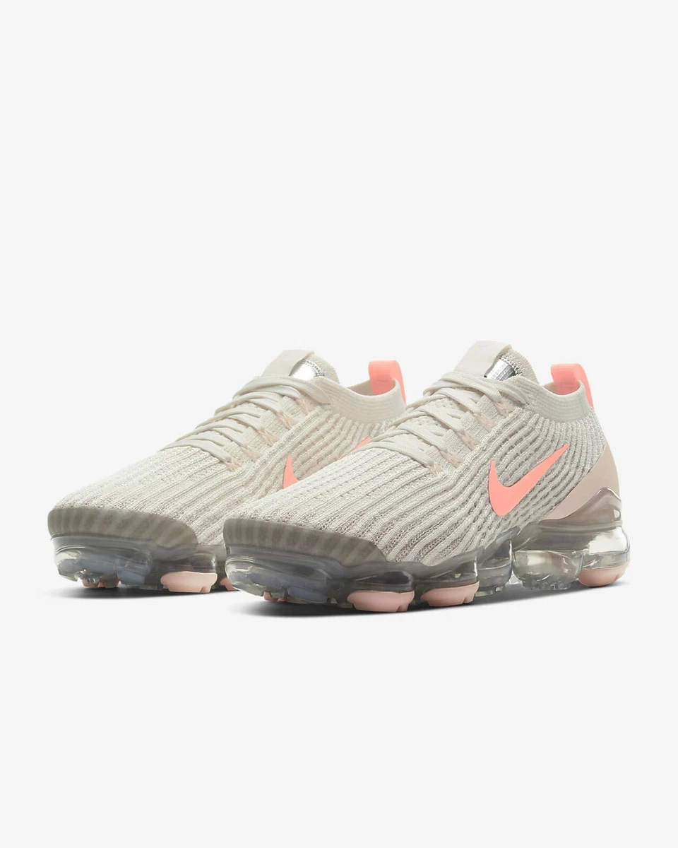 Nike Vapormax Flyknit 3 Peach Men's Sz 9 Women's Size 10.5 | eBay