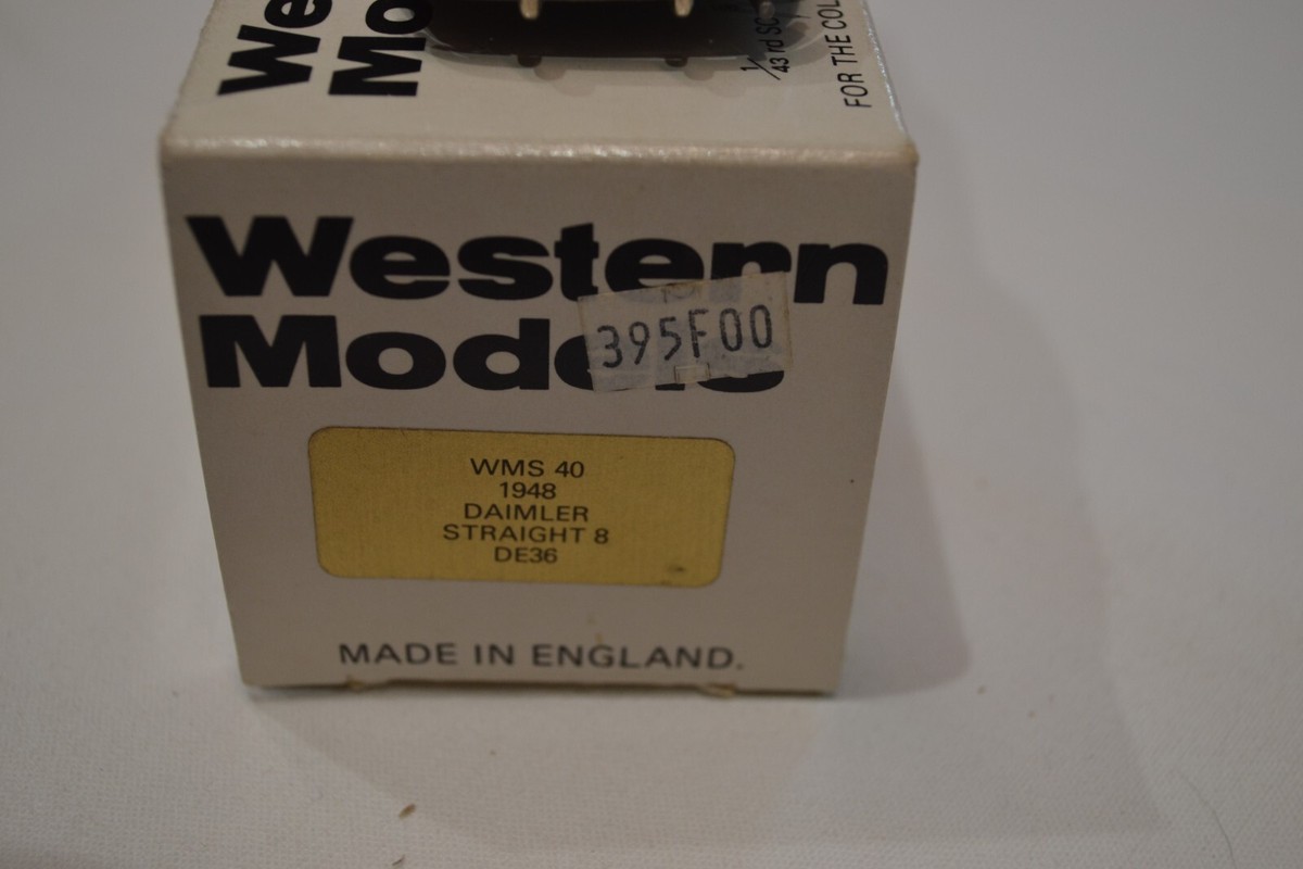 Daimler Straight 8 DE 36, Western Models WMS 40 Daimler Straight 8 DE 36, Western Models WMS 40