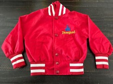 Vintage 1970s Mickey Walt Disney Bomber Varsity Jacket Made In USA Toddler 3T