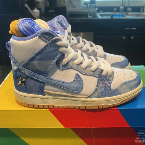 Nike SB Dunk High x Carpet Company SKU CV1677-100 - Authentic - New - Size 4