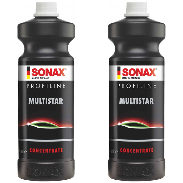 2 X Sonax Profiline Multistar Universal Kraftreiniger 1L Reinigung AußEn Innen-image