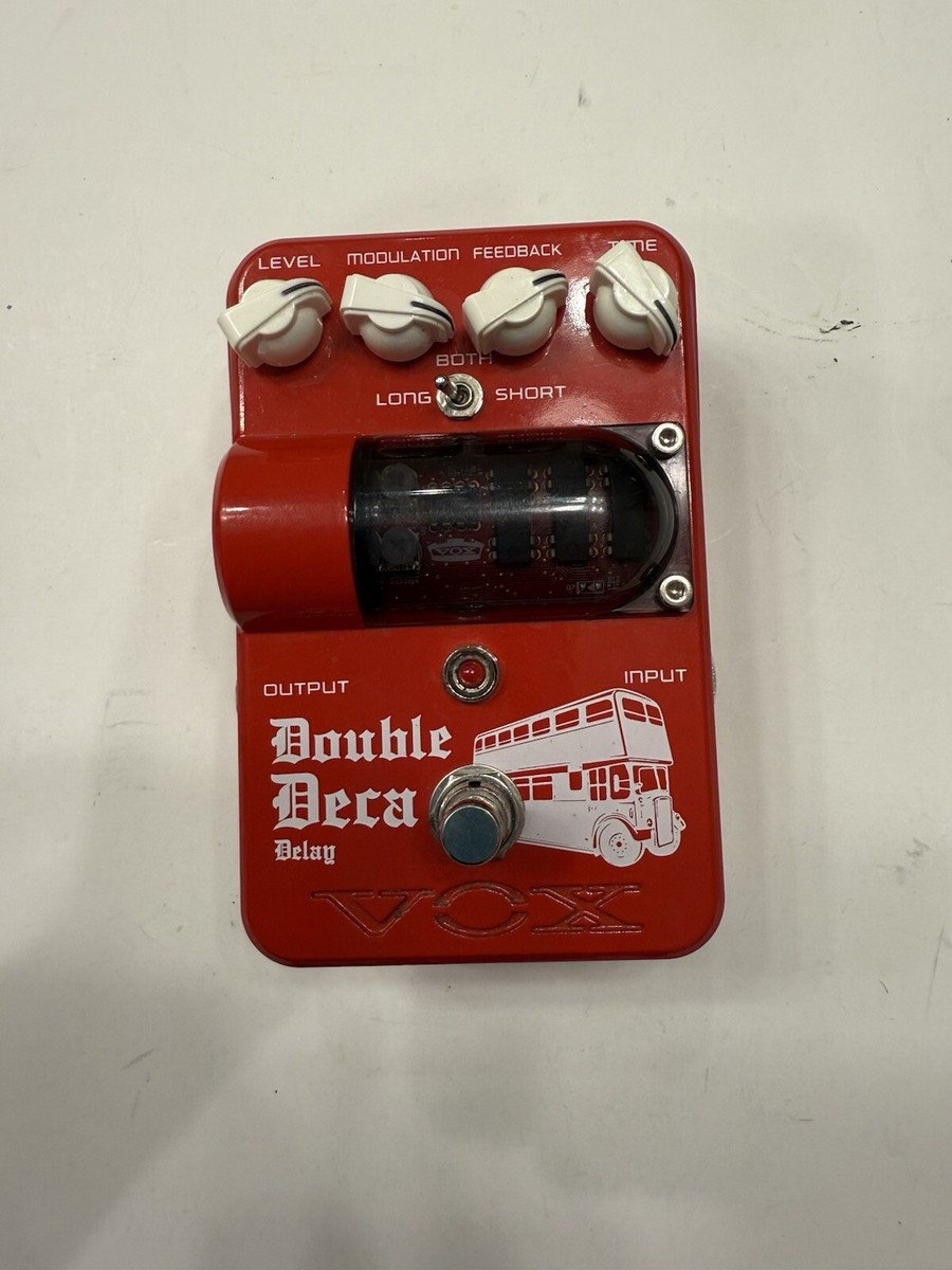 Vox Tone Garage Double Deca Analog Delay 900ms Rare Guitar Effect