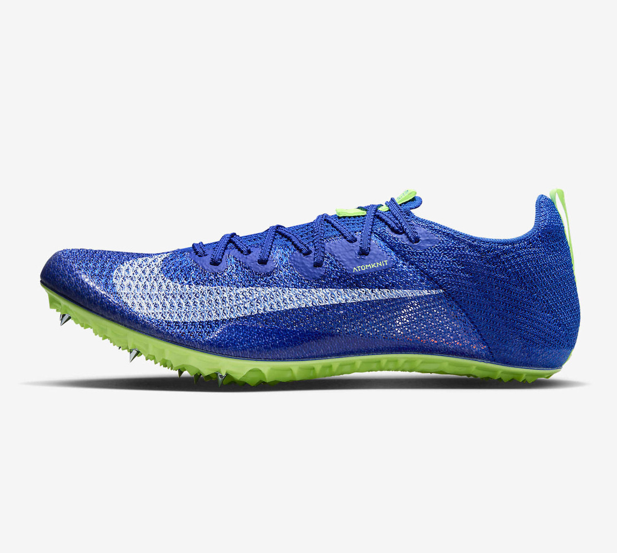 Мужские шиповки Nike Zoom Superfly Elite 2 Racer Blue Lime Blast CD4382-400 sz 12