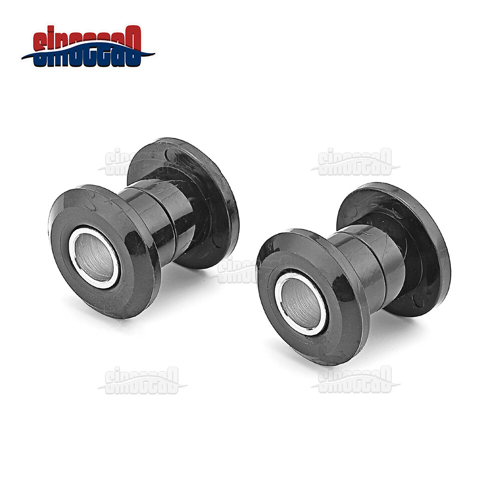 Brass Handlebar Risers Polyurethane Handlebar Riser Bushings For Harley Davidson Touring (1985 & Newer) - Stiffer Than Stock, Black Harley Davidson Backrest Mount - Foto 2