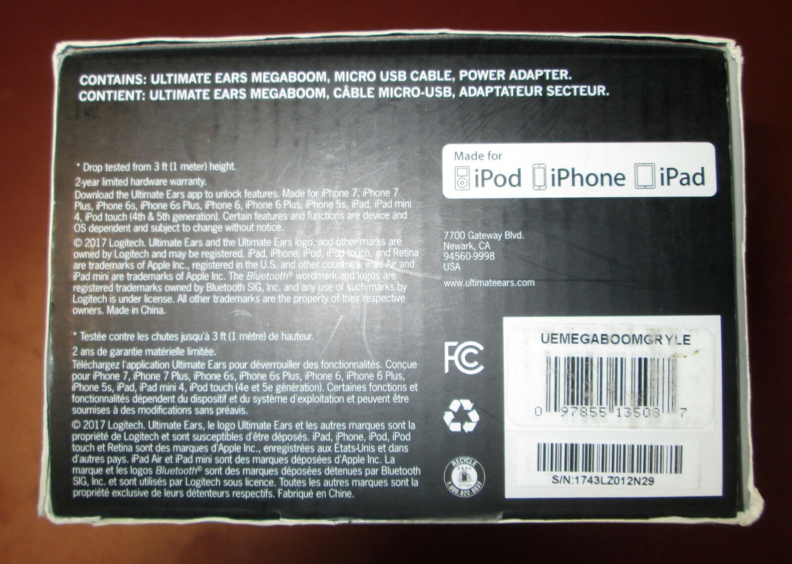 ultimate ears megaboom le limited edition