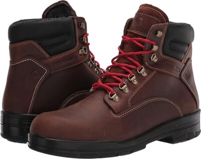 Man Wolverine Ninety-Eight Fashion Work Boot W880208 Dark Brown Brand New