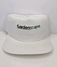 Vintage Gardenscape Hat New Era Pro Design White Embroidered MADE IN USA