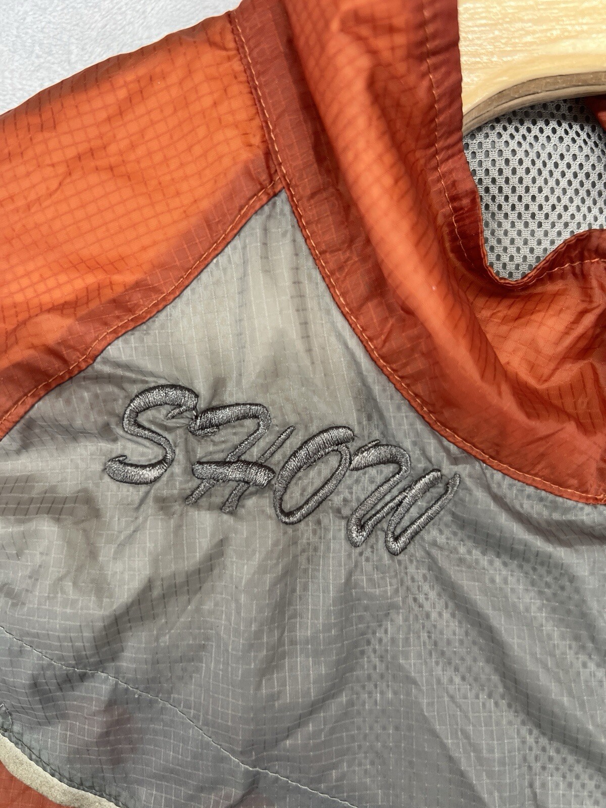 SACAI X NIKE Giacca a vento Nike Bowerman Series Athletic arancione full zip uomo taglia L