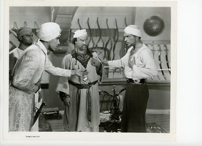 Vintage 8x10 Douglas Fairbanks, Jr. in Sinbad the Sailor 1947 w Maureen O'Hara