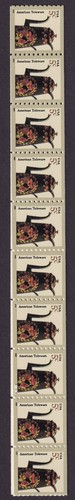Scott #3612 Toleware Coffeepot 25 Stamp Coil - MNH - Picture 2 of 2