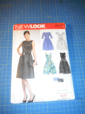 Simplicity New Look K6723 Misses Tee Kleid & Handtasche ungeschnitten Schnittmuster Größe 8-18