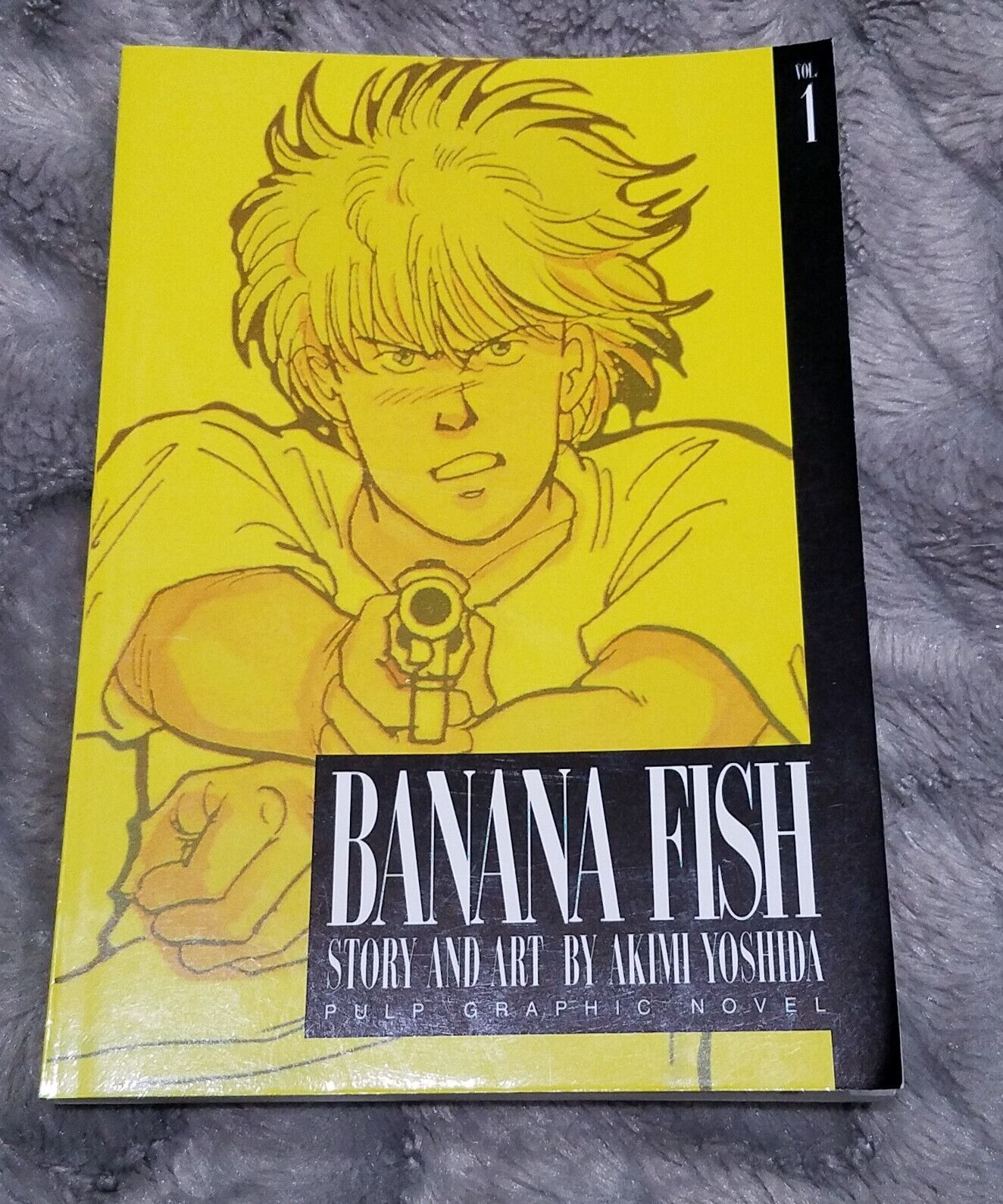 Banana Fish Volume 1 Pulp Viz Graphic Novel Book