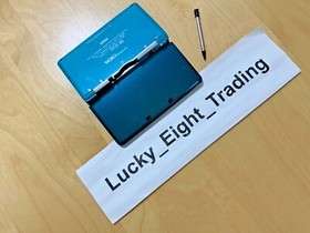 Nintendo 3DS Aqua Blue Console Stylus Japanese ver [H]