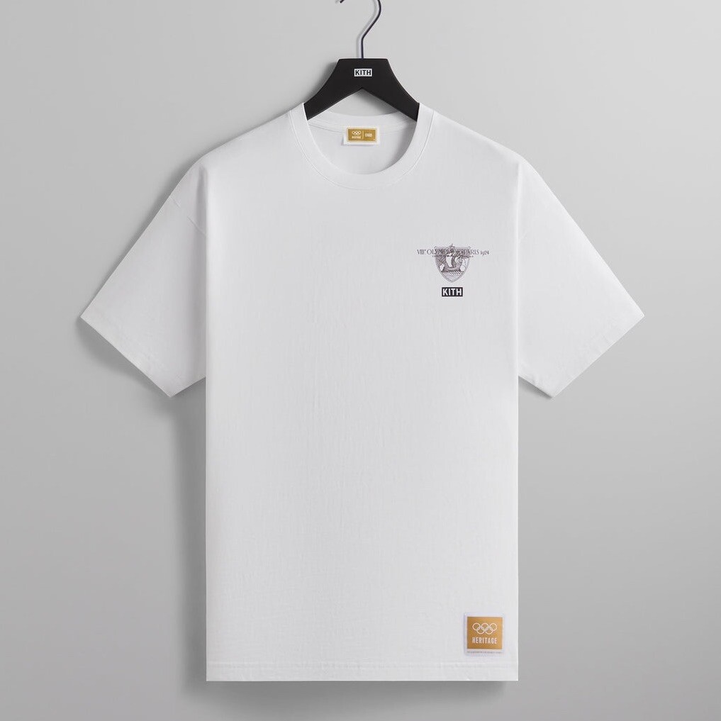 ☆ KITH Olympics Heritage Paris 1924 Vintage Tee ☆ Kith for Olympics Heritage Paris 1924 Vintage Tee White T