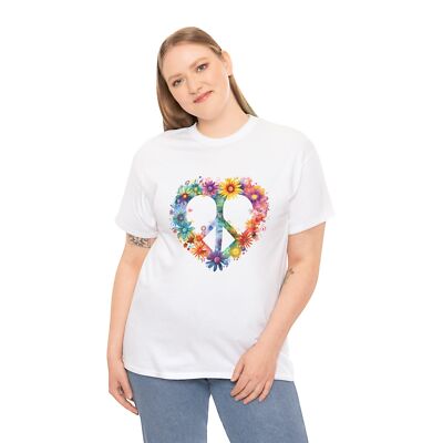 Be The Change T-Shirt | Positive Vibes Hippie Tee | Retro Peace Shirt